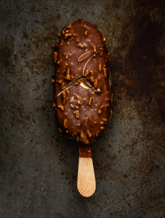 this is an image of a chocolate ice cream scooper