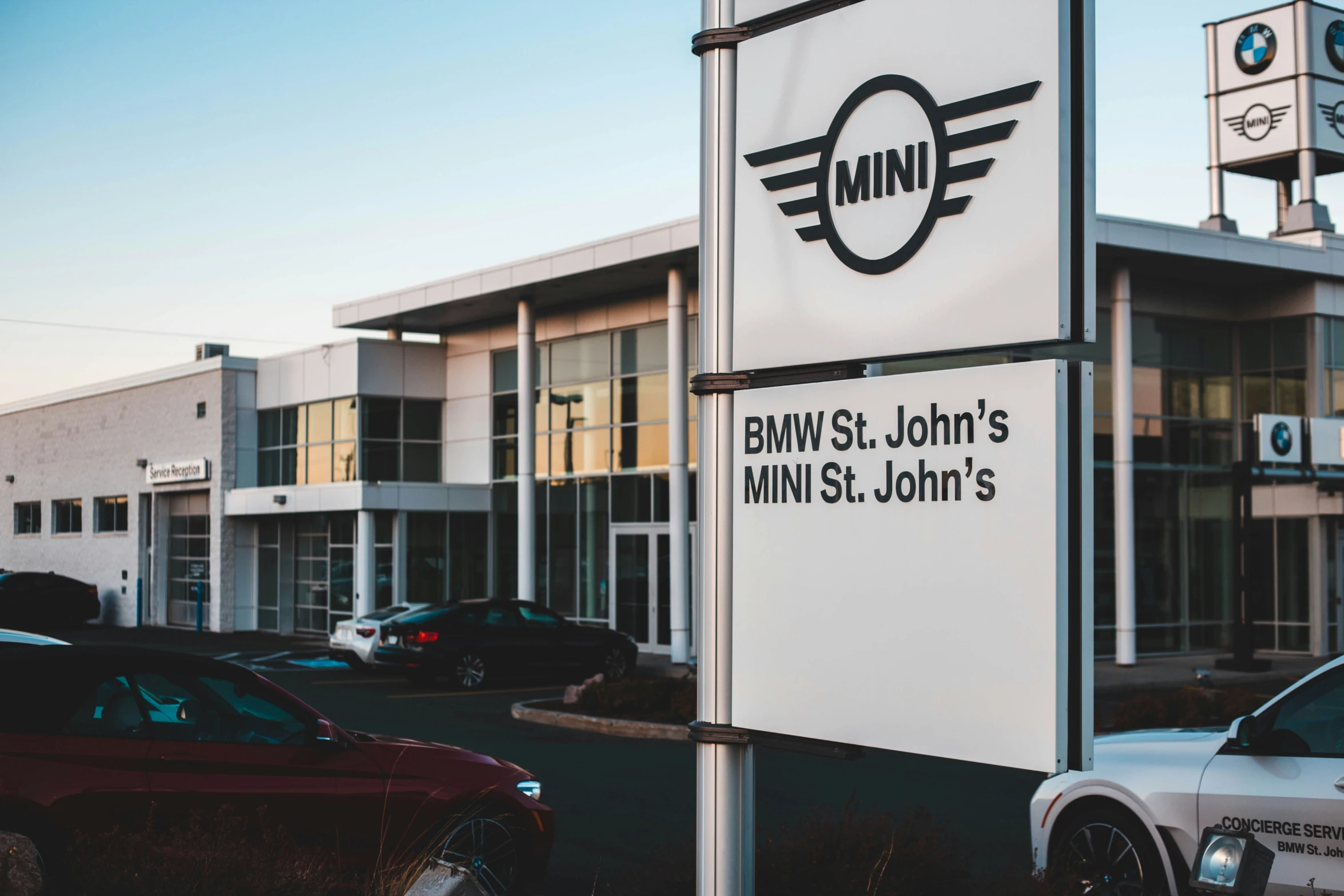 an image of a bmw dealership