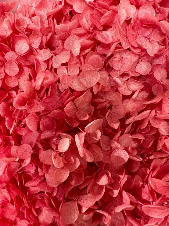 a large pink pillow on top of a table