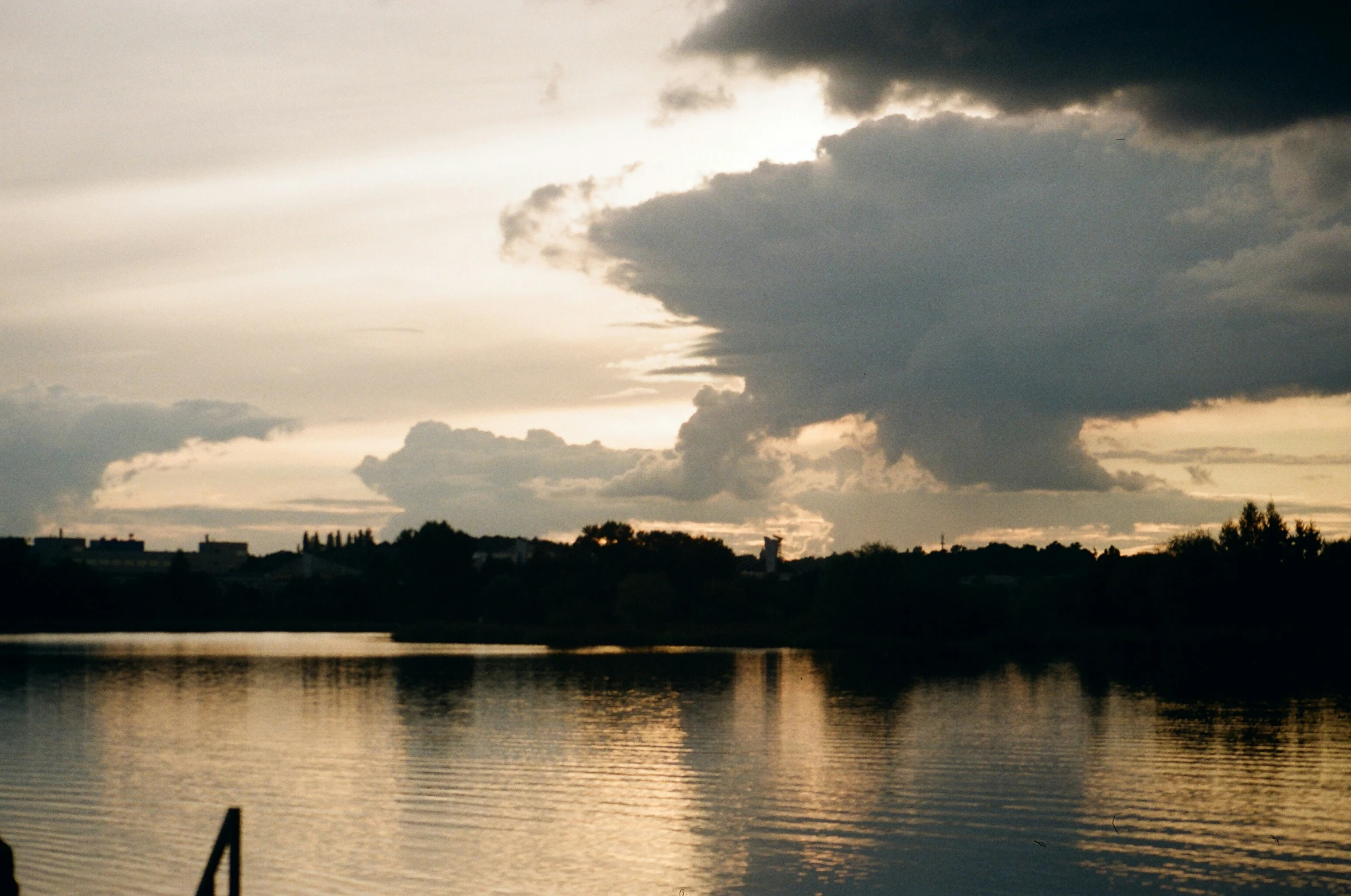 a large body of water with some boats in it