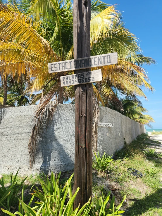 the road sign has two street names on it