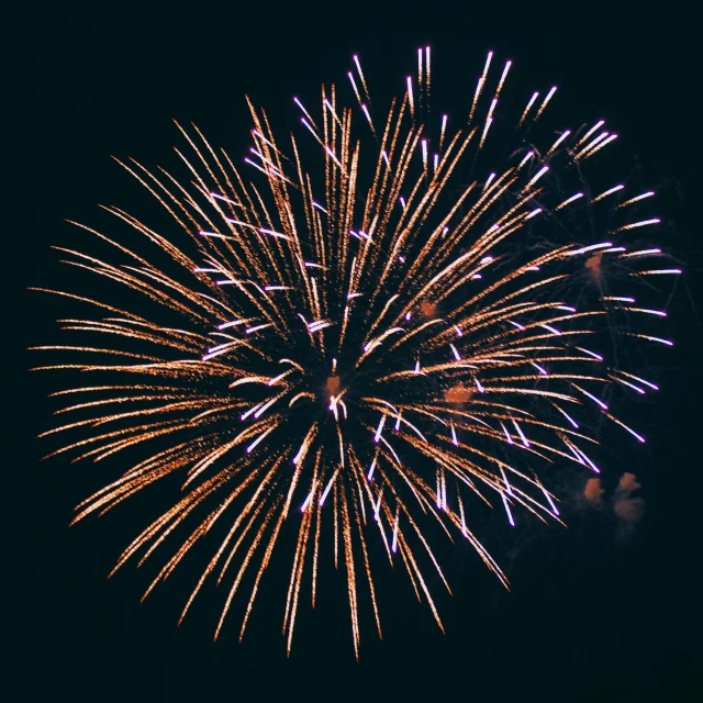 fireworks and salutes as seen from a bird - eye view