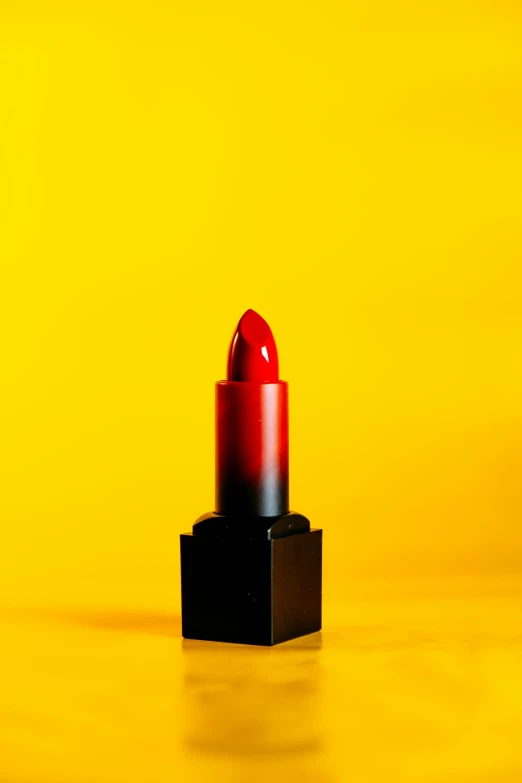 a close up po of a lipstick that is on display